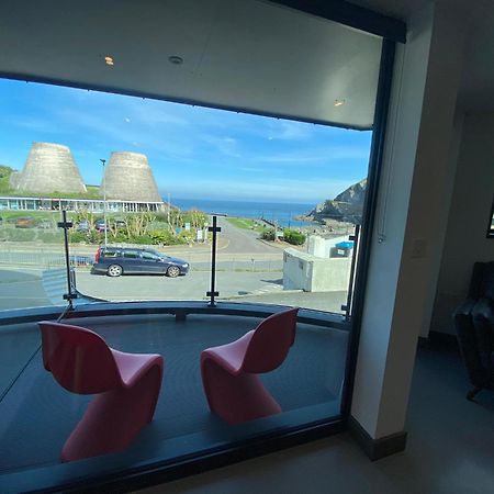 2 The View Apartments Ilfracombe - Seafront, Parking, Lift, Ev المظهر الخارجي الصورة